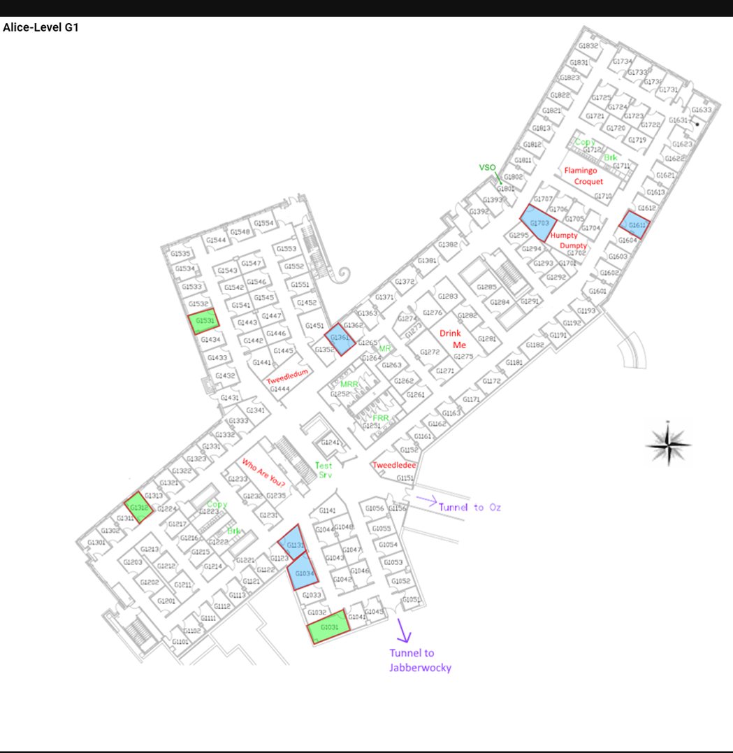Original map, V1